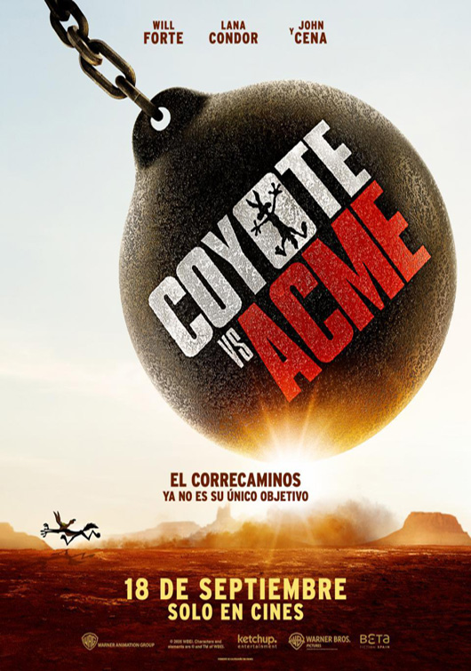 Cartel de COYOTE VS. ACME