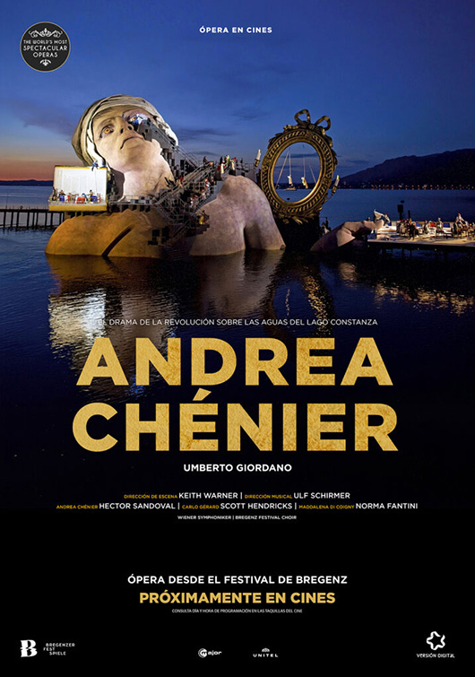 Cartel de Andrea Chenier (Bregenz)