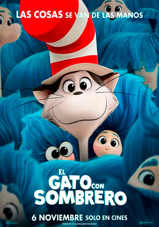 Cartel de EL GATO CON SOMBRERO