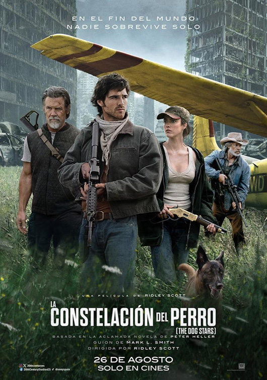 Cartel de LA CONSTELACIÓN DEL PERRO